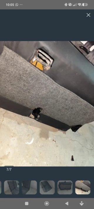 Asiento trasero doble Peugeot Partner 2002