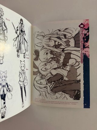 Artbook Trinity Universe Drifters Guidebook PS3