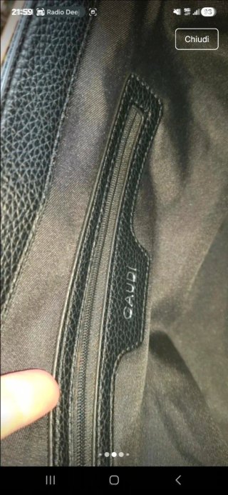 Borsa tracolla Gaudi nera