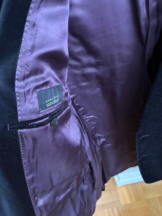 Americana Terciopelo Zara Hombre Talla 54
