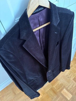 Americana Terciopelo Zara Hombre Talla 54