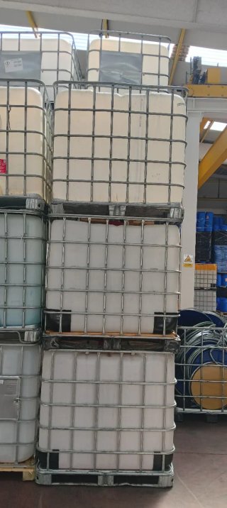 BIDÓN de Plástico 60 Litros con asas y tapa cierre