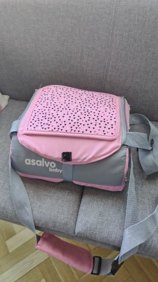 Trona de viaje Asalvo Baby rosa