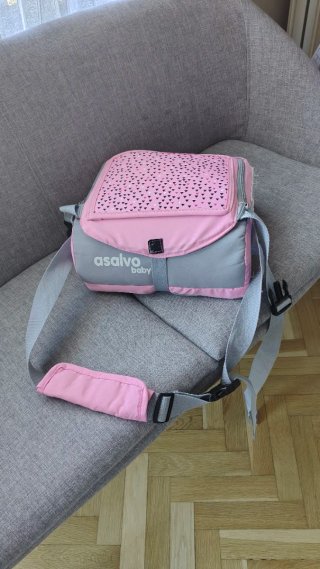 Trona de viaje Asalvo Baby rosa