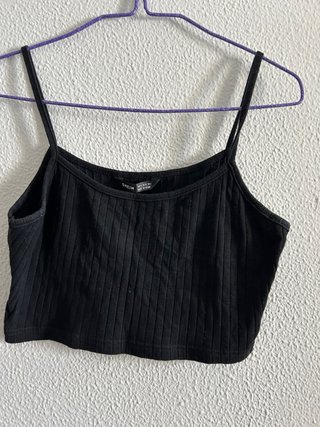 Conjunto Top y Falda Negro