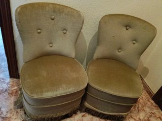 Set di 2 sedie vintage