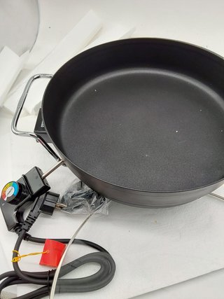 Princess 162367 Multi Wonder Chef Pro, Cazuela multiusos eléctrica versátil, 35 cm de diámetro, 7 cm de profundidad, termostato