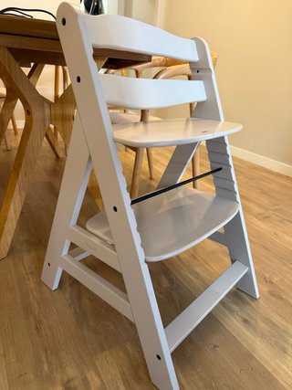 Trona Hauck bebé madera