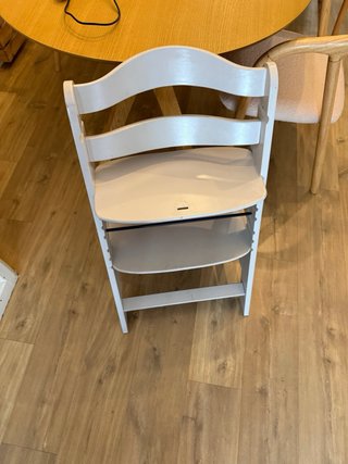 Trona Hauck bebé madera