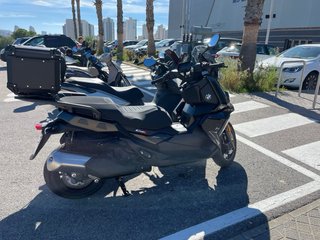 Parrilla/Soporte Baúl BMW C400 Electrificada