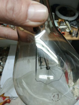 Bombilla Edison Antigua Grande