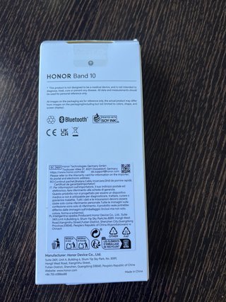 Honor Band 10 Smartwatch Negro/Verde