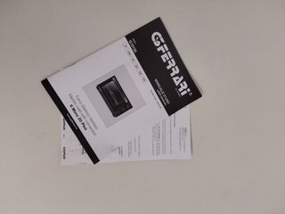 G3 Ferrari G10135 Il Moro 20 Plus - Horno eléctrico ventilado
