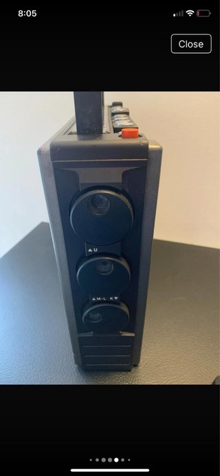 Vintage ITT Multiband radio