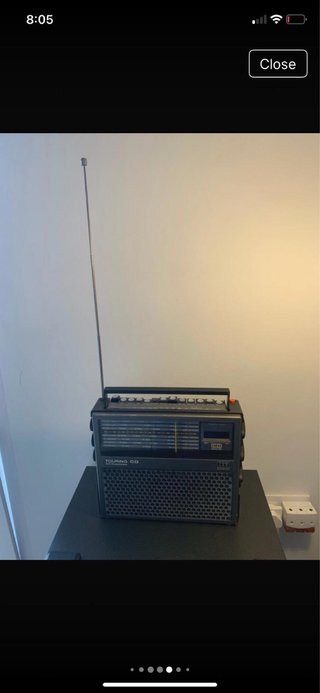 Vintage ITT Multiband radio