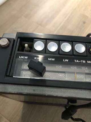 Vintage ITT Multiband radio
