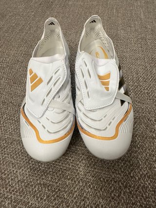 Adidas Scarpe Calcio Oro Bianco Taglia 37