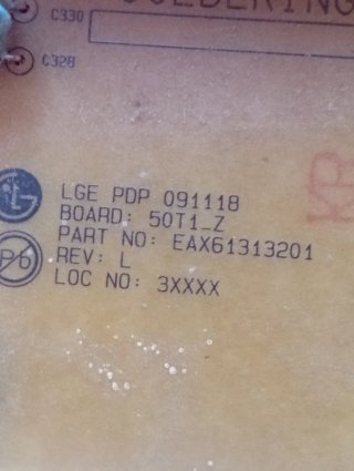 Placa Z-SUS BOARD TV LG 50 PJ250