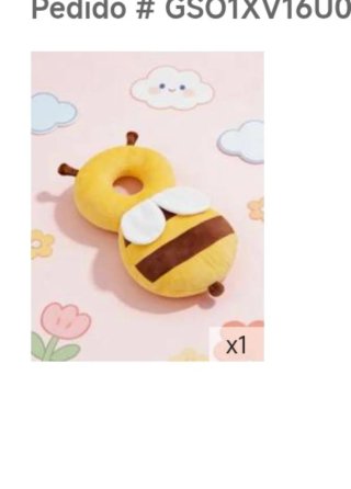 Almohada Antideslizante Bebé Abeja
