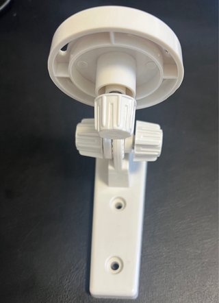 Soporte Cámara Vigilancia Ajustable Blanco