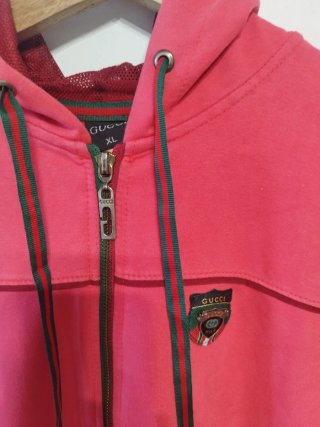 Chaqueta rosa con cremallera Talla XL