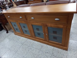 Mueble salón madera maciza