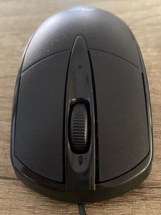 Ratón Óptico USB Aome Negro