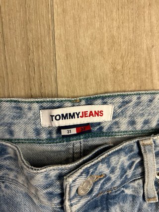 Jeans Tommy Hilfiger strappati blu