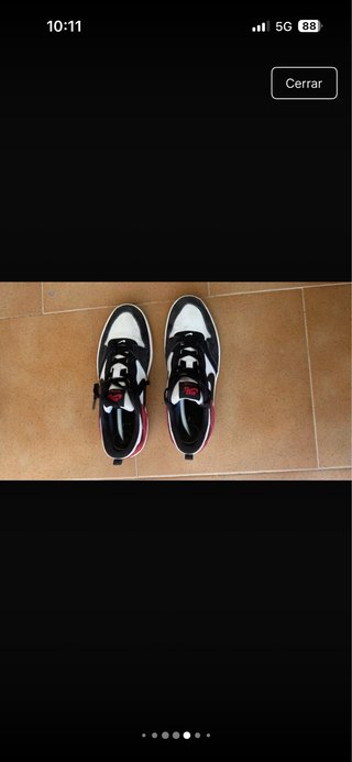 Nike SB Alleyoop Talla 41 Negro/Rojo/Blanco