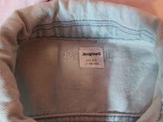 Cazadora Vaquera Desigual 3/4 años