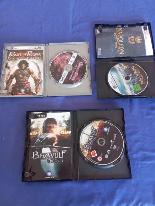 Lote 3 Juegos PC: Prince of Persia, Napoleon, Beow