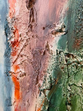 Carácter. Cuadro GRANDE abstracto moderno