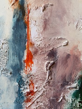 Carácter. Cuadro GRANDE abstracto moderno