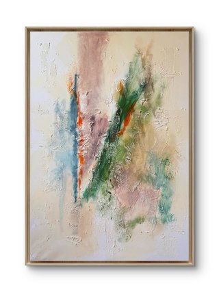 Carácter. Cuadro GRANDE abstracto moderno