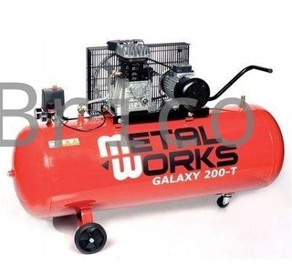 Compresor 200 Litros - 3 Hp - 400V- Metalworks