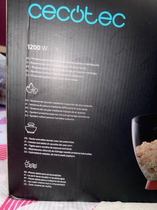 Máquina de Palomitas Cecotec