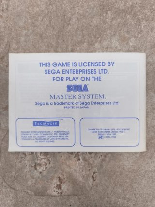 Champions of Europe - Sega Master System