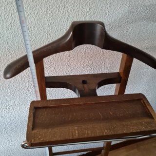 Galan de noche madera con ruedas
