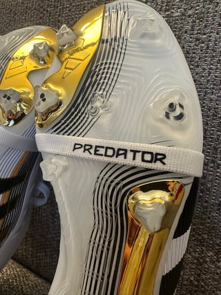 Adidas Scarpe Calcio Oro Bianco Taglia 39