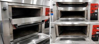 Horno de pizza doble altura