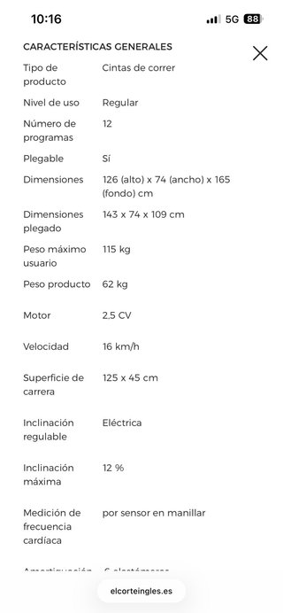 Cinta de Correr Bladez Fitness TR101i