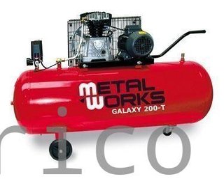 Compresor 200 Litros - 3 Hp - 230V- Metalworks