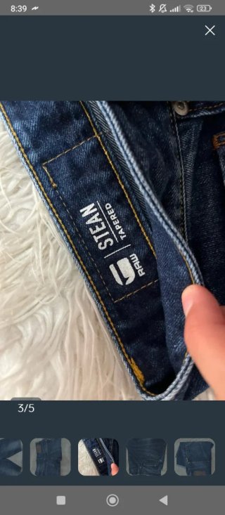 Vaqueros G-Star Raw Azules