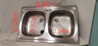 Fregadero Teka Doble Seno Encastrar