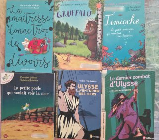 Libros lectura infantil en francés