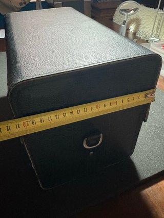 Pequeño baúl para material fotográfico Sacar