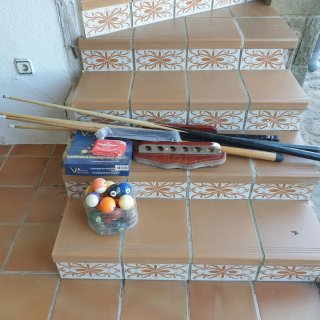 Mesa de billar completa