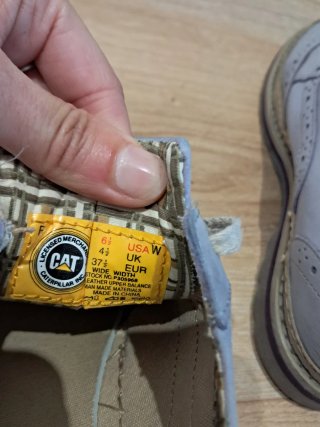Zapatos Caterpillar Mujer azul grisáceo