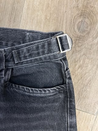 Jeans neri ampi