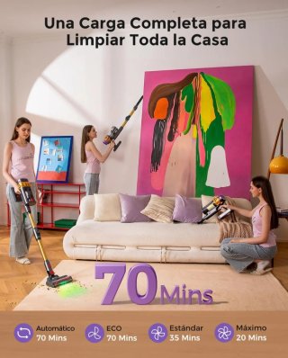 Aspirador sin cable 68KPA